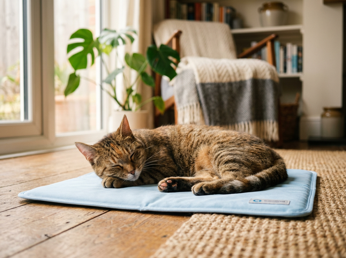 CoolPaw™ – Tapis Rafraîchissant Premium pour Chien & Chat
